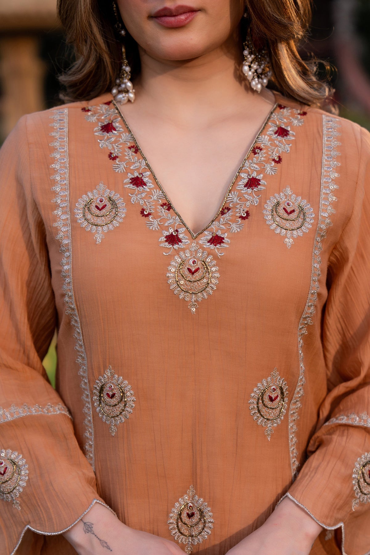 Crunchy Embroidered Suit Set ✨